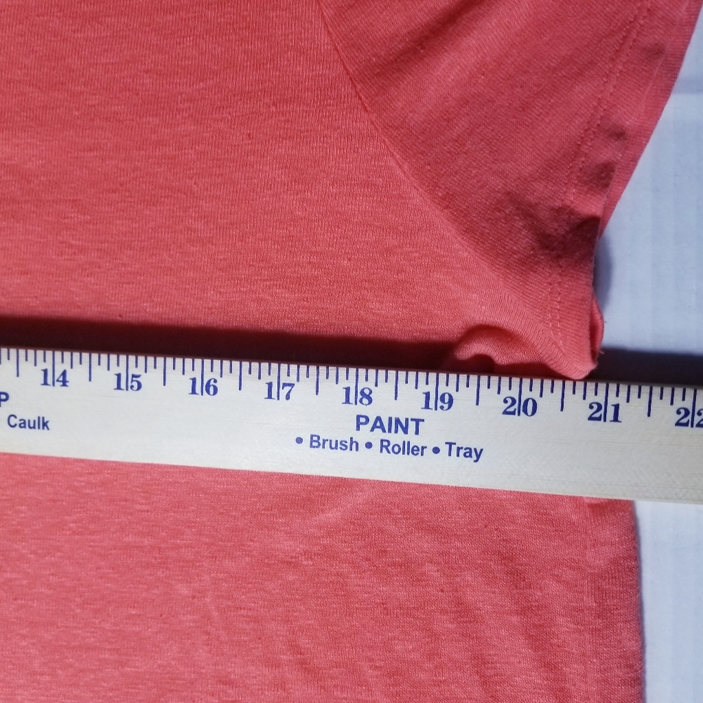 GAP WOMEN'S SHORT SLEEVE ORANGE BLOUSE SIZE LARGE - Picture 7 of 11